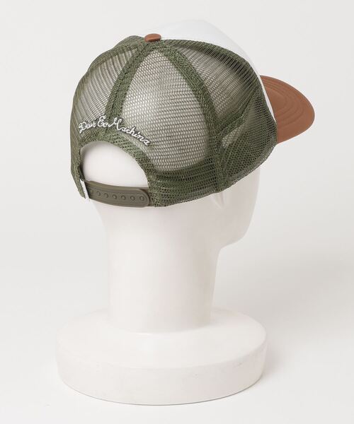 DEUS EX MACHINA(デウスエクスマキナ)の「GUESSWORK TRUCKER(キャップ・メンズ・レッド/アクア/ブラウン・OS)」の10枚目の写真