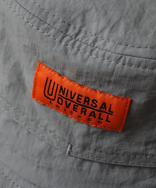 UNIVERSAL OVERALL（ユニバーサルオーバーオール）の「【UNIVERSAL OVERALL/ユニバーサルオーバーオール】リップストップアドベンチャーハット（ハット・メンズ・ブラック/ダークグリーン/グレー/アイボリー・FREE）」の15枚目の写真