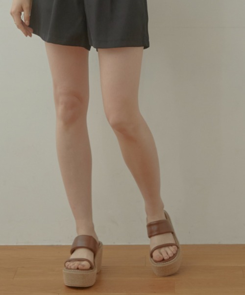 セール】Cushion strap jute サンダル（サンダル）｜ACYM