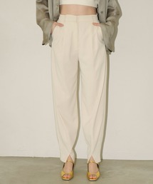 SLIT HEM BALLOON PANTS