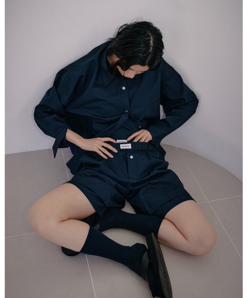 ENCIRCLE（エンサークル）の「【ENCIRCLE/エンサークル】Go to shirt/ゴートゥーシャツ（シャツ/ブラウス・レディース・ダークネイビー・3/2/1）」の12枚目の写真