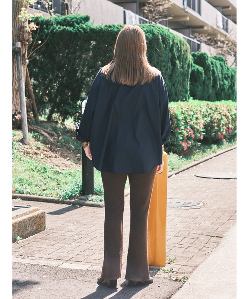 ENCIRCLE（エンサークル）の「【ENCIRCLE/エンサークル】Go to shirt/ゴートゥーシャツ（シャツ/ブラウス・レディース・ダークネイビー・3/2/1）」の17枚目の写真