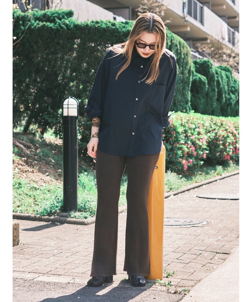 ENCIRCLE（エンサークル）の「【ENCIRCLE/エンサークル】Go to shirt/ゴートゥーシャツ（シャツ/ブラウス・レディース・ダークネイビー・3/2/1）」の15枚目の写真