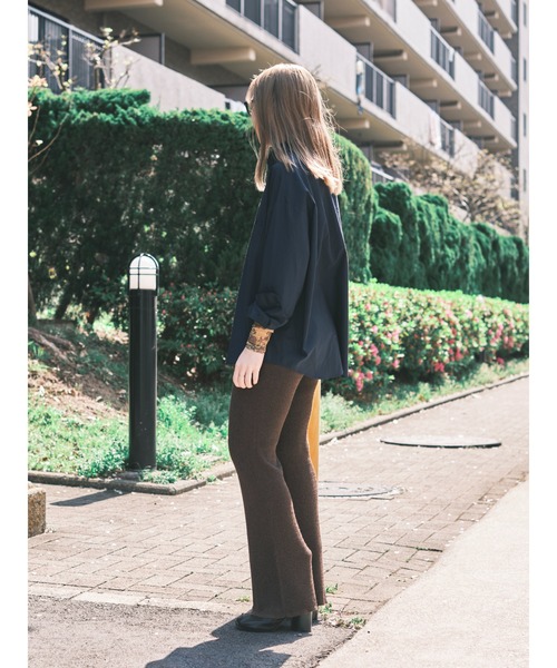 ENCIRCLE（エンサークル）の「【ENCIRCLE/エンサークル】Go to shirt/ゴートゥーシャツ（シャツ/ブラウス・レディース・ダークネイビー・3/2/1）」の16枚目の写真