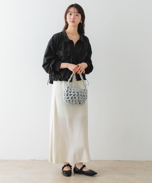 RODE SKO（ロデスコ）の「『MADE IN JAPAN』クシュクシュメリージェーン（バレエシューズ・レディース・オフホワイト/ブラック・37/36/38）」の10枚目の写真