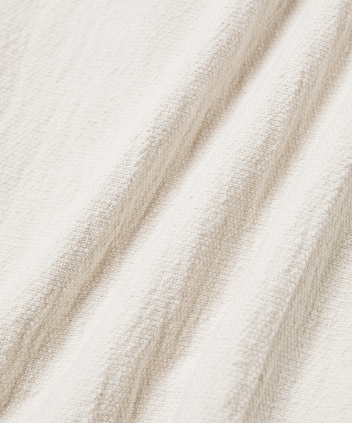 Saturdays NYC（サタデーズ ニューヨークシティ ）の「Canty Boucle Knit Ss Shirt（シャツ/ブラウス・メンズ・ブラック/オフホワイト・L/S/M）」の6枚目の写真