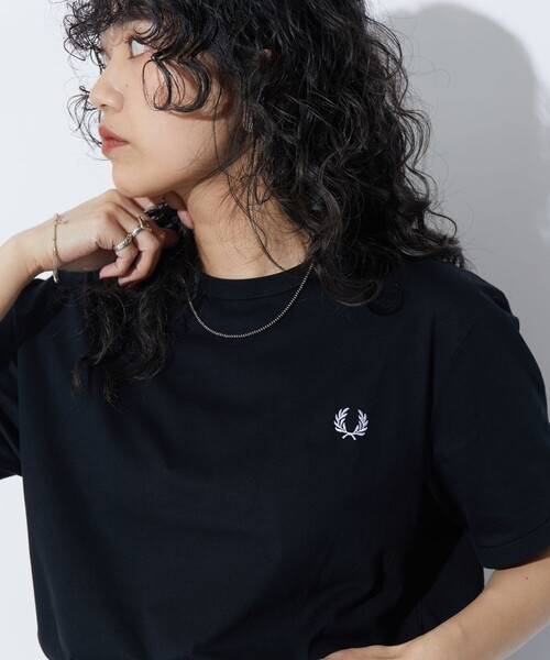 FREAK'S STOREフレッドペリーリンガーTシャツ 限定展開 FRED PERRY/フレッドペリー RINGER T-SHIRT/リンガー T