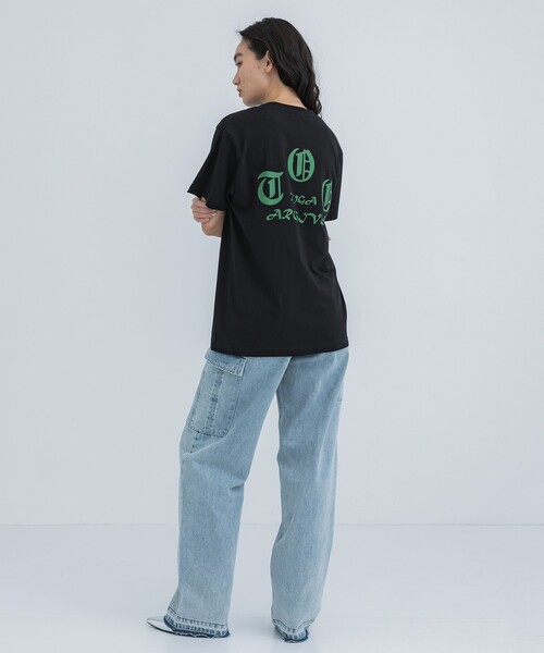 TOGA(トーガ)の「【TOGA TOO/トーガトゥ】Print T-shirt/プリントTEE(Tシャツ/カットソー・レディース・ブラック/ブルー/ホワイト・M)」の15枚目の写真