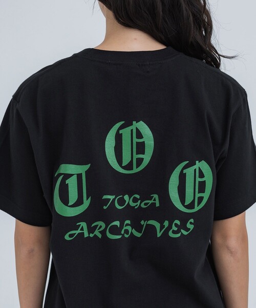 TOGA(トーガ)の「【TOGA TOO/トーガトゥ】Print T-shirt/プリントTEE(Tシャツ/カットソー・レディース・ブラック/ブルー/ホワイト・M)」の22枚目の写真