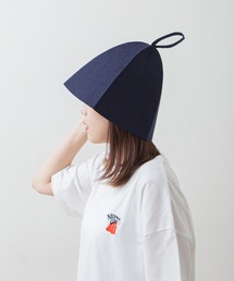 ZIP FIVE（ジップファイブ）の「【ZIP FIVE】サウナハット Tシャツ付 半袖 ビッグシルエット イラストプリント（ハット）」