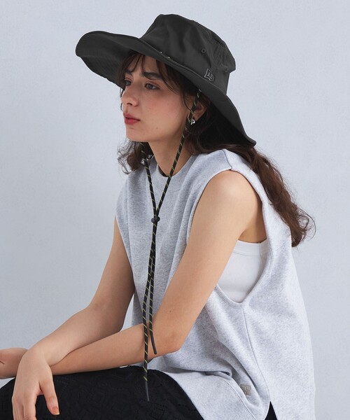 NEW ERA(ニューエラ)の「<NEW ERA>アドベンチャー ワイドブリム / ハット / 帽子(ハット・レディース・ベージュ/オリーブ・FREE)」の3枚目の写真