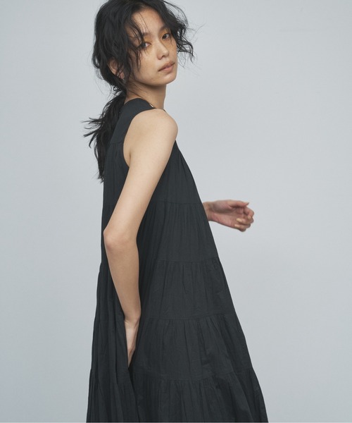 GALLARDAGALANTE(ガリャルダガランテ)の「【MARIHA】ミューズのドレス / カラー別注(ワンピース・レディース・ブラック/カーキ・FREE)」の5枚目の写真