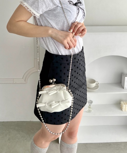 専用になります♡　　　　がま口バック　♡ジョリーフルール♡ セール】【mily bilet】華やかに輝く。スパンコールがま口