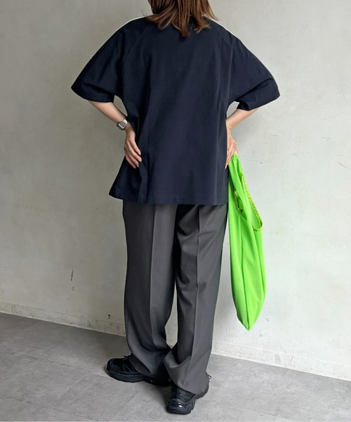 CPCM(シーピーシーエム)の「サッカーユニフォームラグランT(Tシャツ/カットソー・メンズ・ブラック/ホワイト/ネイビー・MEDIUM/LARGE)」の16枚目の写真