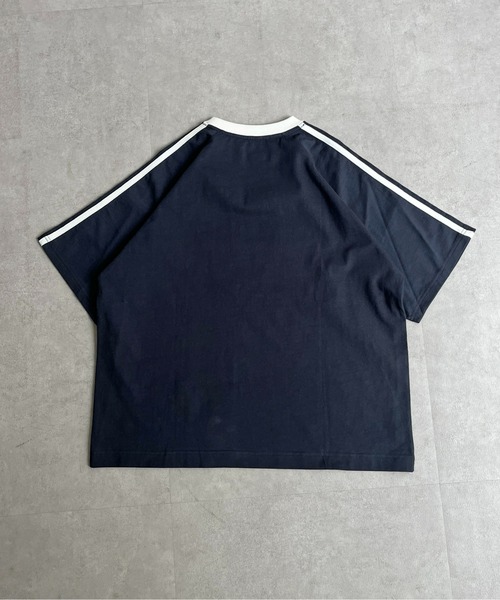 CPCM(シーピーシーエム)の「サッカーユニフォームラグランT(Tシャツ/カットソー・メンズ・ブラック/ホワイト/ネイビー・MEDIUM/LARGE)」の18枚目の写真