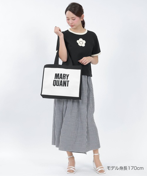 MARY QUANT（マリークワント）の「デイジーリンガー Tシャツ（Tシャツ/カットソー・レディース・オレンジ/ブラック/アイボリー/ブルー/ライトグリーン・M）」の16枚目の写真