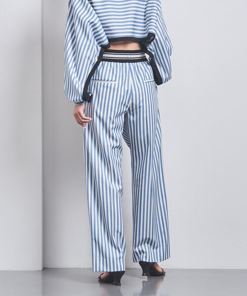 CINOH（チノ）の「【別注】＜CINOH＞ストライプ パンツ（その他パンツ