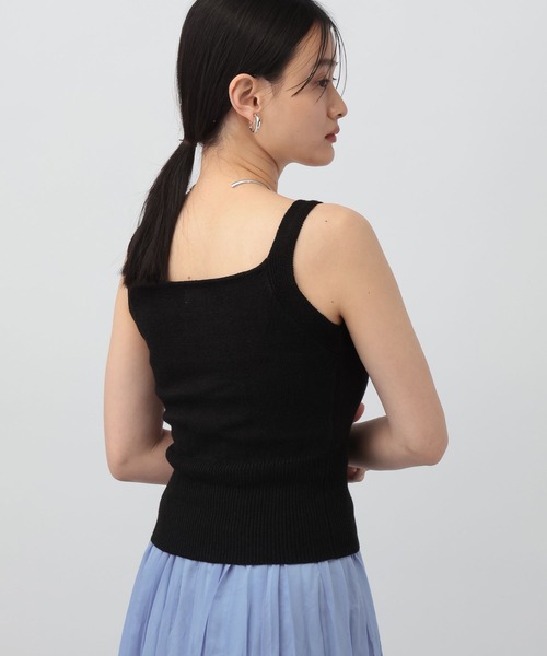 A part by(アパートバイ)の「リネンコンキャミソール(キャミソール・レディース・ライトベージュ/ブラック/イエロー・FREE)」の18枚目の写真