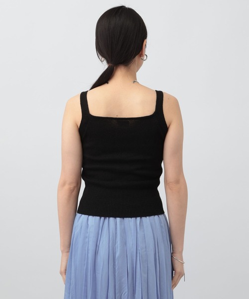 A part by(アパートバイ)の「リネンコンキャミソール(キャミソール・レディース・ライトベージュ/ブラック/イエロー・FREE)」の13枚目の写真