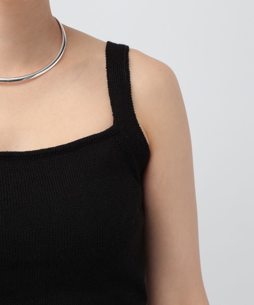 A part by(アパートバイ)の「リネンコンキャミソール(キャミソール・レディース・ライトベージュ/ブラック/イエロー・FREE)」の15枚目の写真