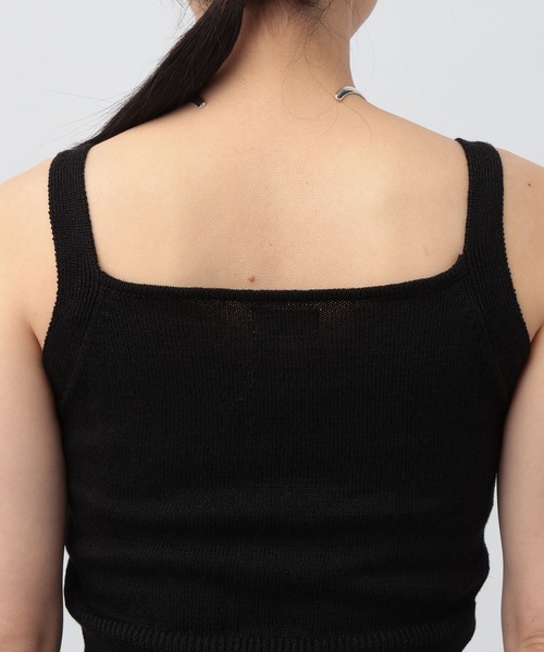 A part by(アパートバイ)の「リネンコンキャミソール(キャミソール・レディース・ライトベージュ/ブラック/イエロー・FREE)」の17枚目の写真