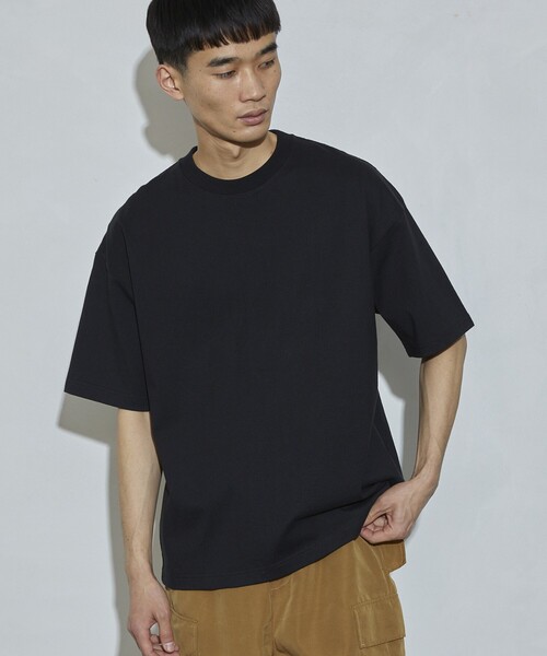 Firsthand（ファーストハンド）の「Firsthand/ファーストハンド 9.4oz US BIG S/S TEE 24SS / コットンUSA ヘビーオンスTシャツ（Tシャツ/カットソー・メンズ・ブルーグリーン/ベージュ/ブラック/ホワイト・X-LARGE/LARGE/MEDIUM）」の2枚目の写真