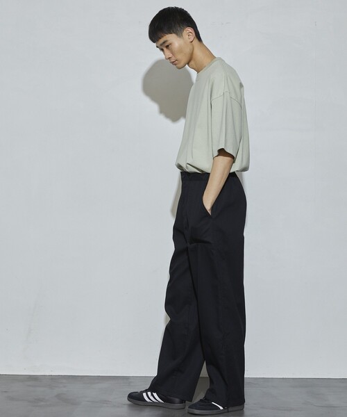 Firsthand（ファーストハンド）の「Firsthand/ファーストハンド 9.4oz US BIG S/S TEE 24SS / コットンUSA ヘビーオンスTシャツ（Tシャツ/カットソー・メンズ・ブルーグリーン/ベージュ/ブラック/ホワイト・X-LARGE/LARGE/MEDIUM）」の15枚目の写真