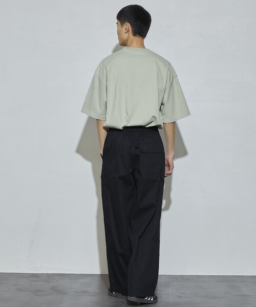 Firsthand（ファーストハンド）の「Firsthand/ファーストハンド 9.4oz US BIG S/S TEE 24SS / コットンUSA ヘビーオンスTシャツ（Tシャツ/カットソー・メンズ・ブルーグリーン/ベージュ/ブラック/ホワイト・X-LARGE/LARGE/MEDIUM）」の16枚目の写真