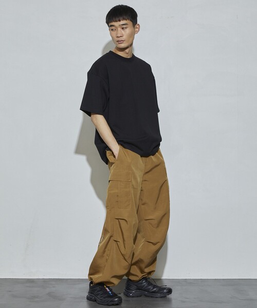 Firsthand（ファーストハンド）の「Firsthand/ファーストハンド 9.4oz US BIG S/S TEE 24SS / コットンUSA ヘビーオンスTシャツ（Tシャツ/カットソー・メンズ・ブルーグリーン/ベージュ/ブラック/ホワイト・X-LARGE/LARGE/MEDIUM）」の22枚目の写真