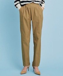 IEDIT ぐいっとしなやかで快適な 美脚見えナイスラっとエアノビテーパードパンツ