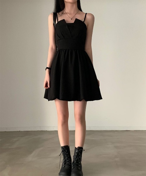 by muni:r（バイ ムニール）の「【お気に入り登録数2万突破！】バックリボンバルーンワンピース（ワンピース・レディース・ホワイト/ブラック・FREE）」の21枚目の写真