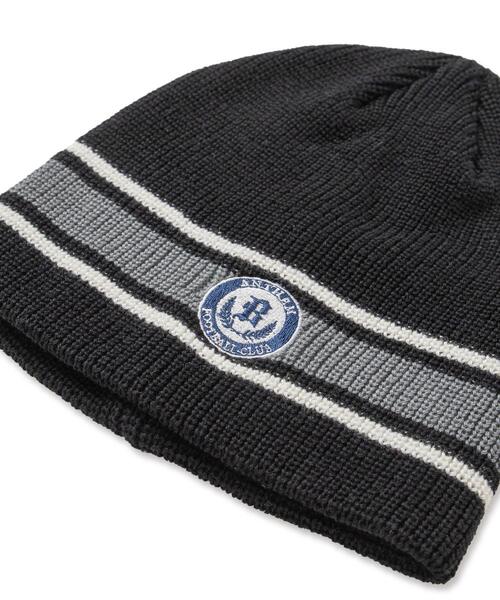 WEGO(ウィゴー)の「WEGO/ワンポイント刺繍シングルニットワッチ(ニットキャップ/ビーニー・レディース・ブラック/グレー/ベージュ・FREE)」の15枚目の写真