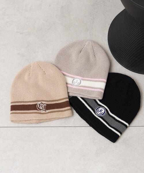 WEGO(ウィゴー)の「WEGO/ワンポイント刺繍シングルニットワッチ(ニットキャップ/ビーニー・レディース・ブラック/グレー/ベージュ・FREE)」の13枚目の写真