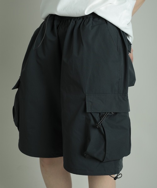 GENXDER(ノンジェンダー)の「GENXDER CARGO SHORTS (SS)(カーゴパンツ・レディース・ブラック/ベージュ/ダークグレー・LARGE/X-LARGE/XX-LARGE/MEDIUM)」の13枚目の写真