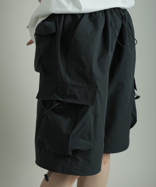 GENXDER(ノンジェンダー)の「GENXDER CARGO SHORTS (SS)(カーゴパンツ・レディース・ブラック/ベージュ/ダークグレー・LARGE/X-LARGE/XX-LARGE/MEDIUM)」の14枚目の写真