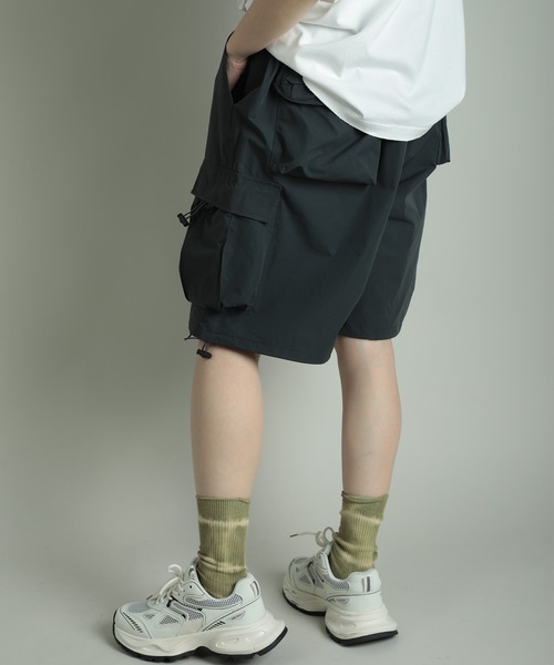 GENXDER(ノンジェンダー)の「GENXDER CARGO SHORTS (SS)(カーゴパンツ・レディース・ブラック/ベージュ/ダークグレー・LARGE/X-LARGE/XX-LARGE/MEDIUM)」の15枚目の写真