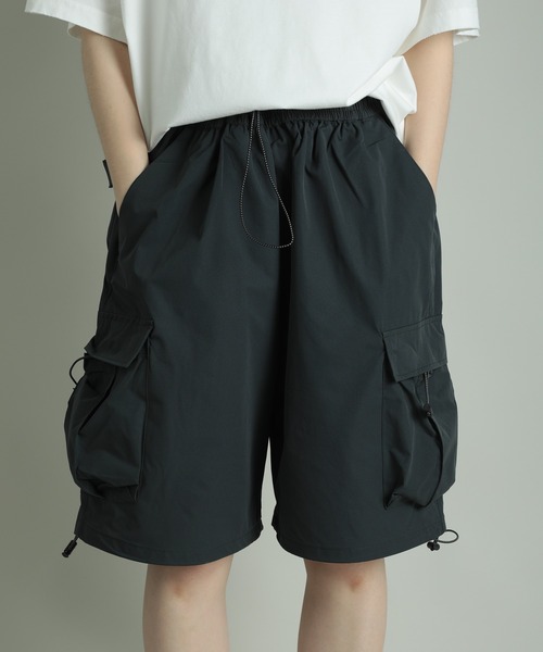 GENXDER(ノンジェンダー)の「GENXDER CARGO SHORTS (SS)(カーゴパンツ・レディース・ブラック/ベージュ/ダークグレー・LARGE/X-LARGE/XX-LARGE/MEDIUM)」の16枚目の写真