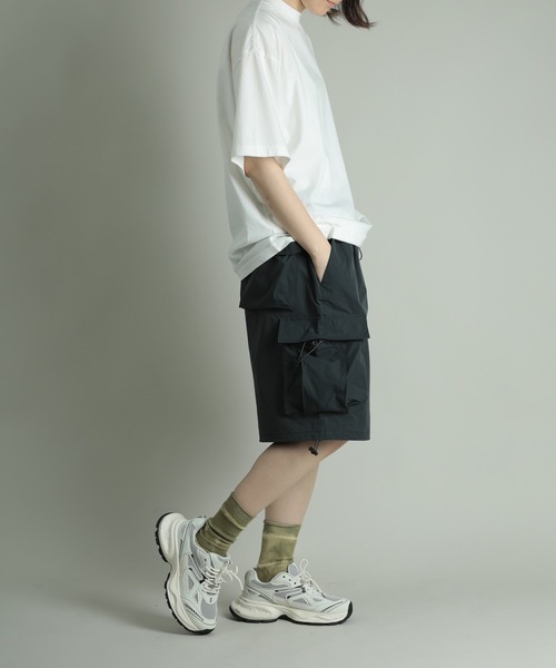 GENXDER(ノンジェンダー)の「GENXDER CARGO SHORTS (SS)(カーゴパンツ・レディース・ブラック/ベージュ/ダークグレー・LARGE/X-LARGE/XX-LARGE/MEDIUM)」の19枚目の写真