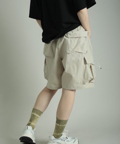 GENXDER(ノンジェンダー)の「GENXDER CARGO SHORTS (SS)(カーゴパンツ・レディース・ブラック/ベージュ/ダークグレー・LARGE/X-LARGE/XX-LARGE/MEDIUM)」の20枚目の写真