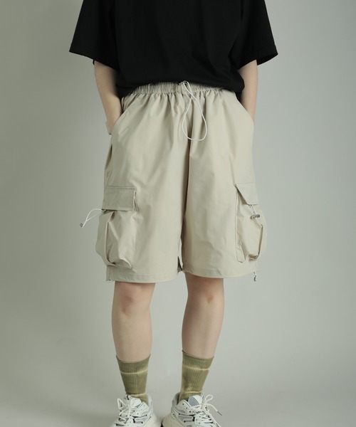 GENXDER(ノンジェンダー)の「GENXDER CARGO SHORTS (SS)(カーゴパンツ・レディース・ブラック/ベージュ/ダークグレー・LARGE/X-LARGE/XX-LARGE/MEDIUM)」の22枚目の写真