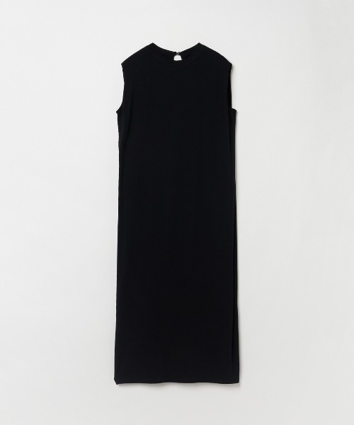 three dots（スリードッツ）の「トラベルライン ドレス（ワンピース・レディース・ネイビー/ブラック・MEDIUM/SMALL）」の13枚目の写真