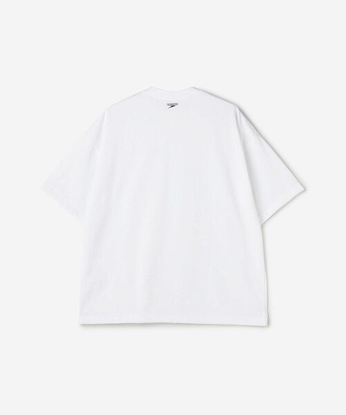 Speedo（スピード）の「Speedo｜〈別注〉クルーネックロゴTシャツ MEN（Tシャツ/カットソー・メンズ・ネイビー/ホワイト・S/M/L）」の8枚目の写真