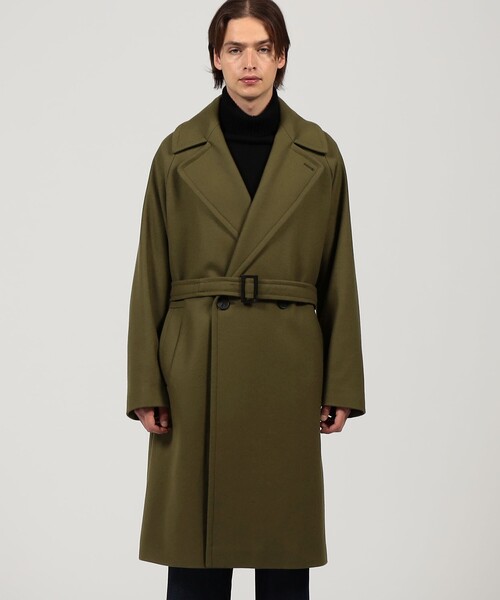 TF2　イーヴォのトレンチコート hevo/イーヴォ】ストレッチポリエステルタフタトレンチコート｜メンズ