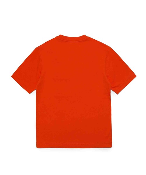 ※値下げ※【DIESEL】半袖 ロゴ入り Tシャツ(レッド) セール】DIESEL(ディーゼル)Kids & Junior ブランドロゴ半袖T