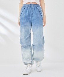 NERGY | ＜好評につき追加決定！＞【Water proof Denim】撥水 フレアカーゴデニムパンツ(デニムパンツ)