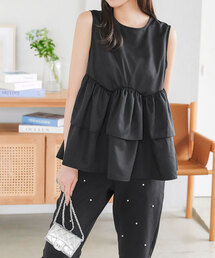 KOBE LETTUCE | ティアードペプラムトップス(シャツ/ブラウス)