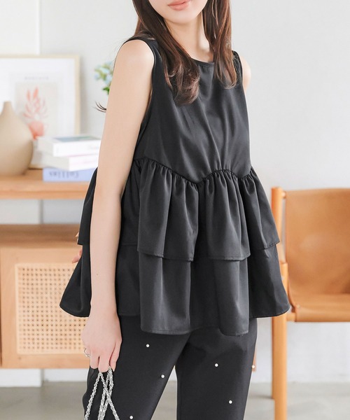 THE TOE ペプラムトップス Korinthos 購入 Sleeveless thetoe