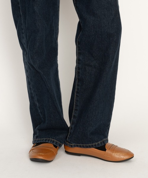 SVEC（シュベック）の「クロコ型押し 甲浅 コインローファー / スリッポン（ローファー・レディース・ブラウン/アイボリー/ブラック/シルバー・36/37/38/39/40）」の17枚目の写真