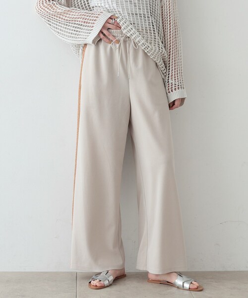 GALLEST（ギャレスト）の「◆イージーラインパンツ（その他パンツ・レディース・ライトグレー/ブラック・36/38）」の11枚目の写真