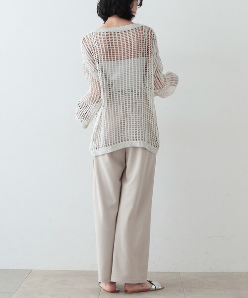 GALLEST（ギャレスト）の「◆イージーラインパンツ（その他パンツ・レディース・ライトグレー/ブラック・36/38）」の17枚目の写真